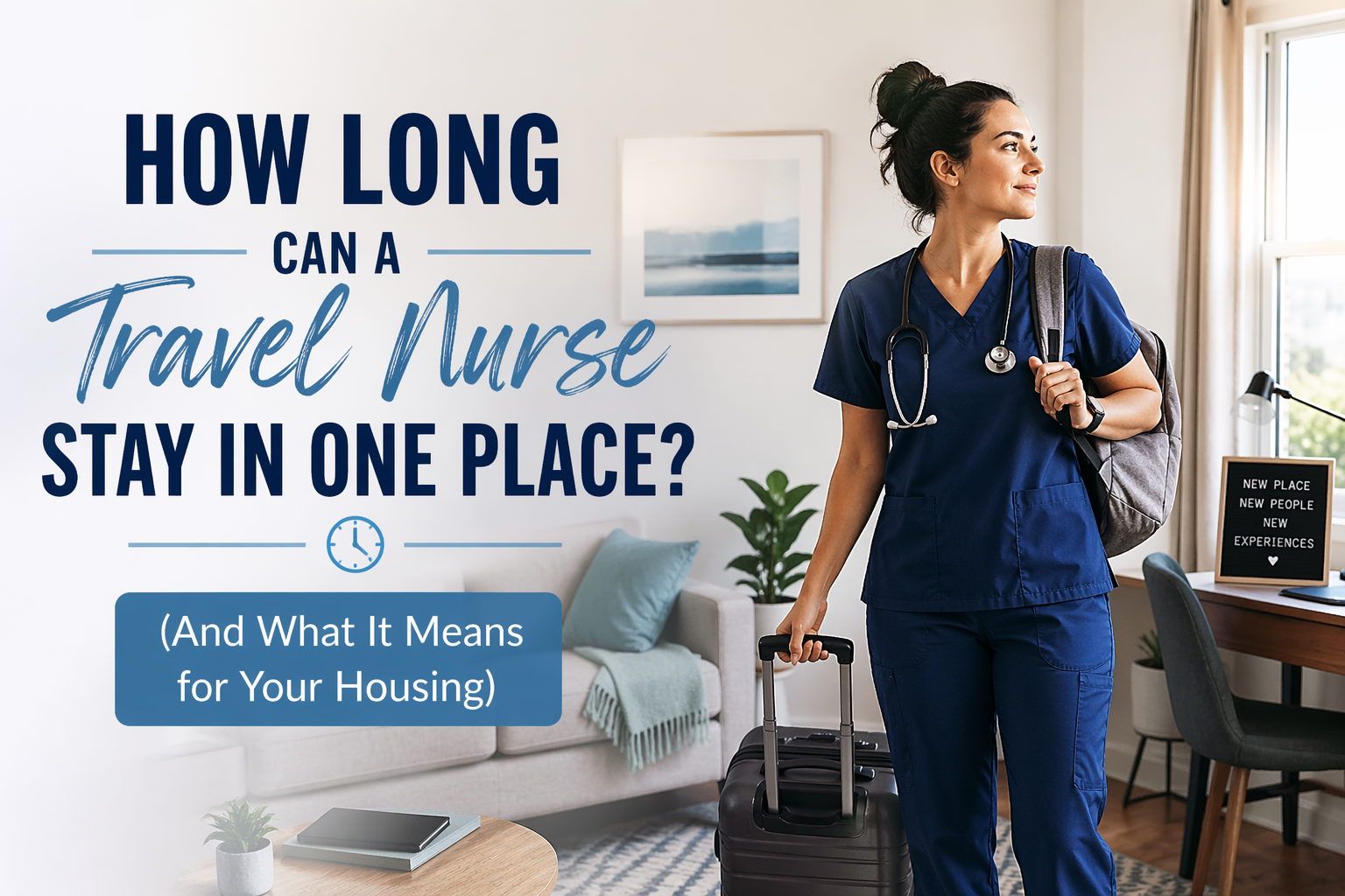 How Long Can a Travel Nurse Stay in One Place.